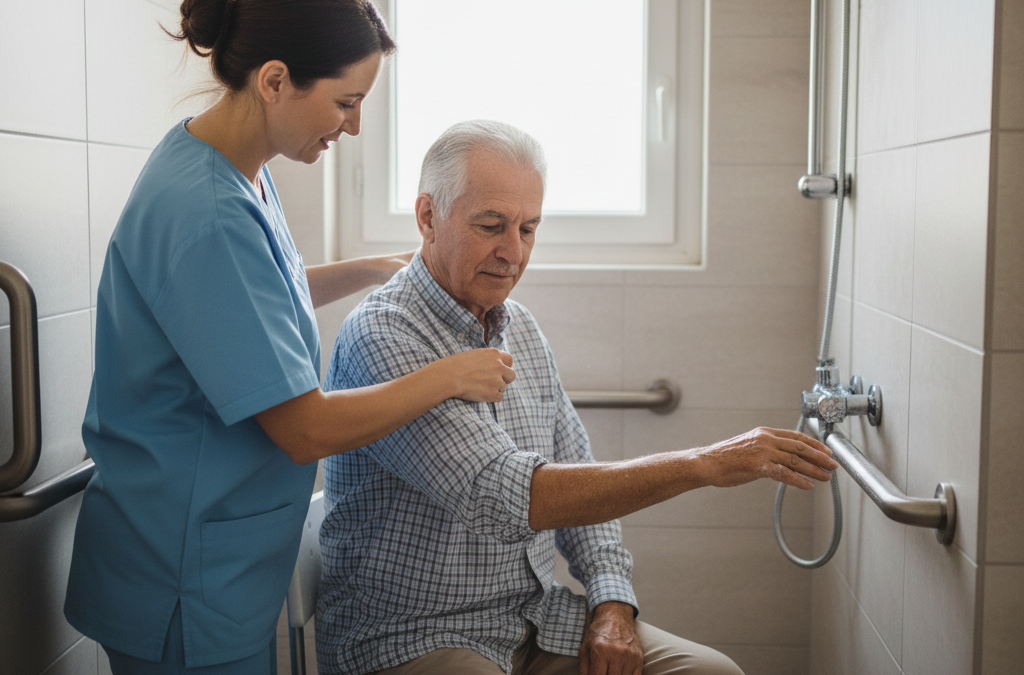 Au-delà du Soin Quotidien : Aide à la Toilette, Habillage, et Accompagnement Spécifique (Hémiplégie, Parkinson…)